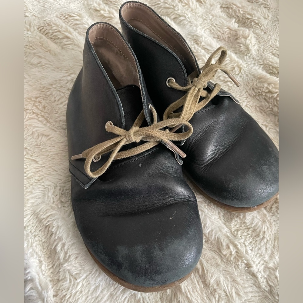 Classic Black Kids Chukka Boots